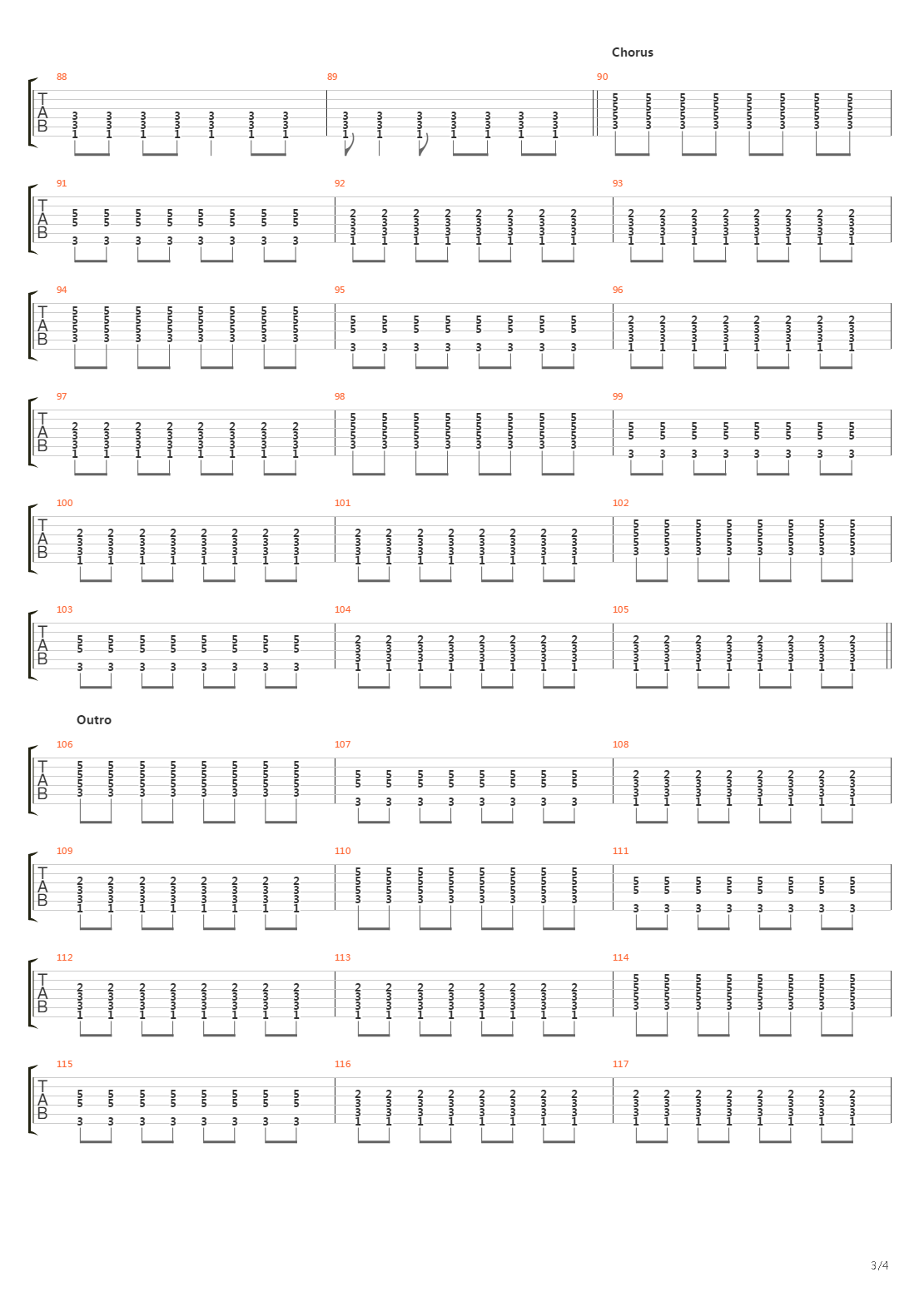 Dent吉他谱