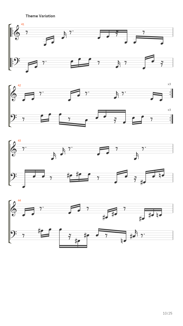 Vardavar吉他谱