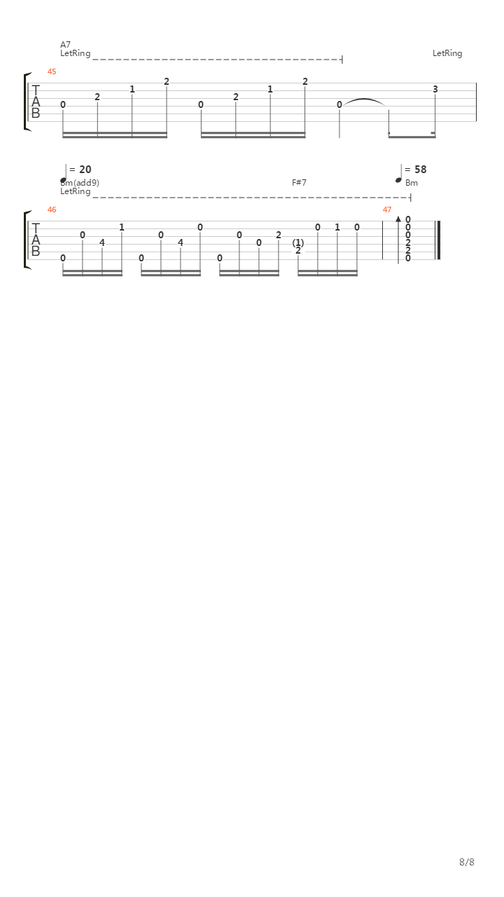 Song For Shelly吉他谱