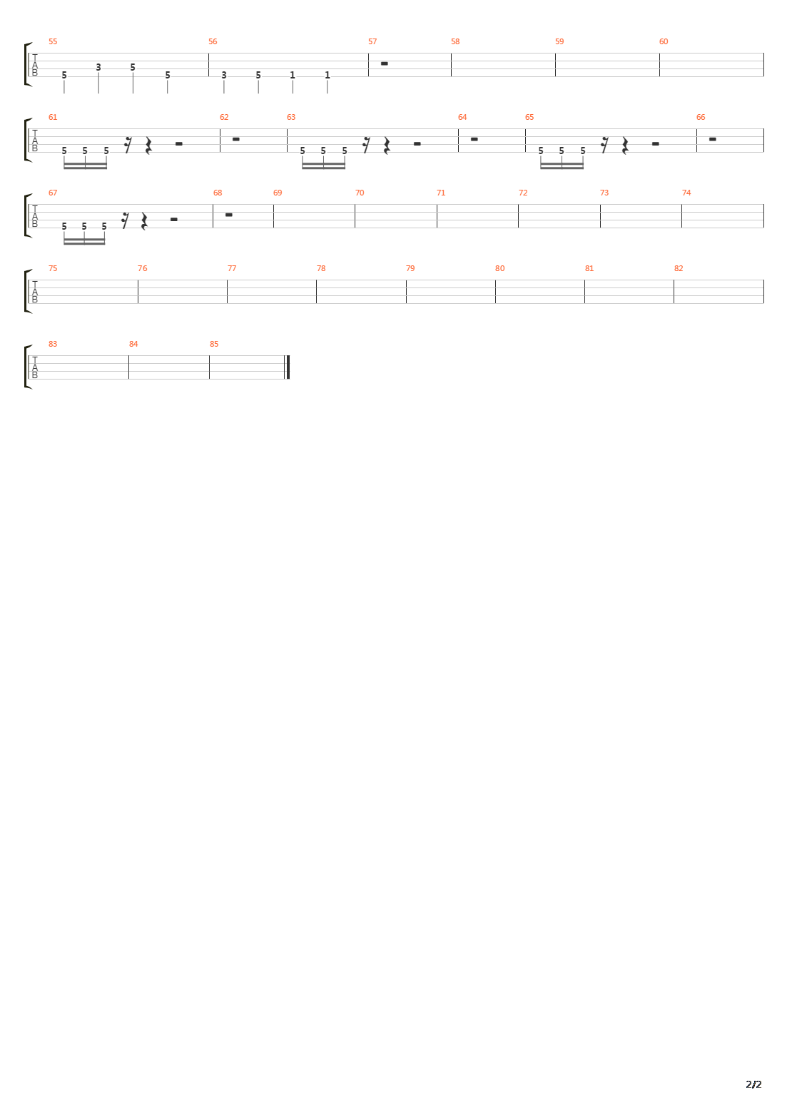 The Way I Are吉他谱