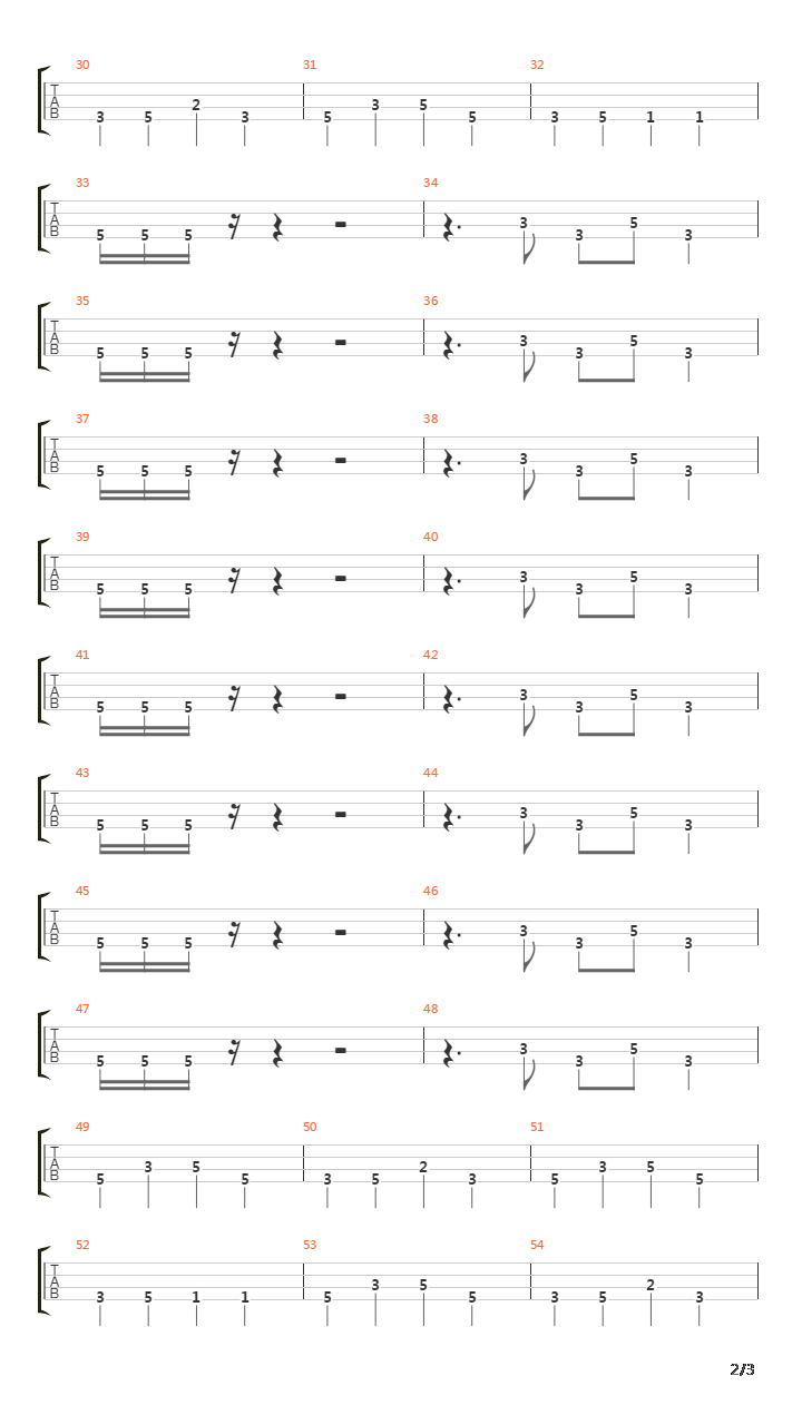 The Way I Are吉他谱