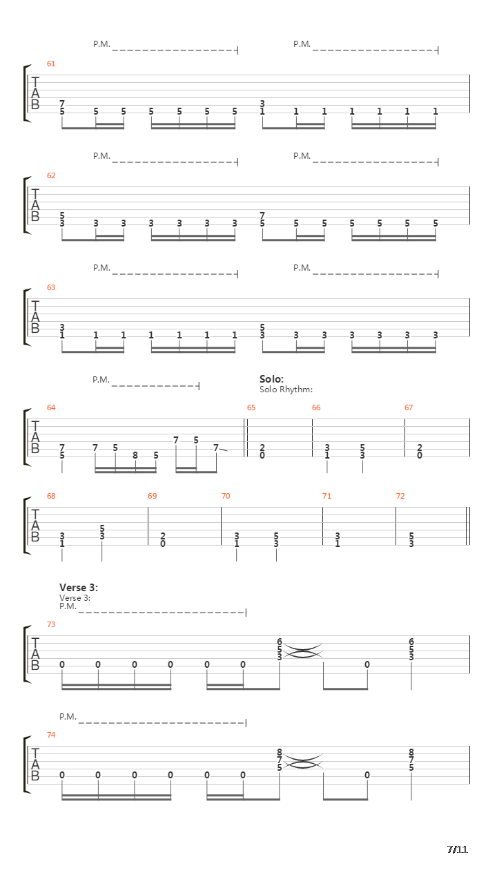 Beginning吉他谱