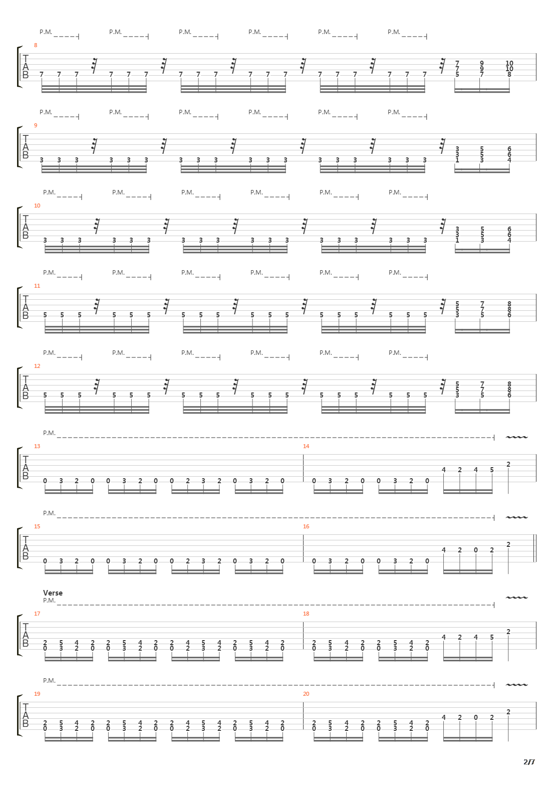 Vizier吉他谱