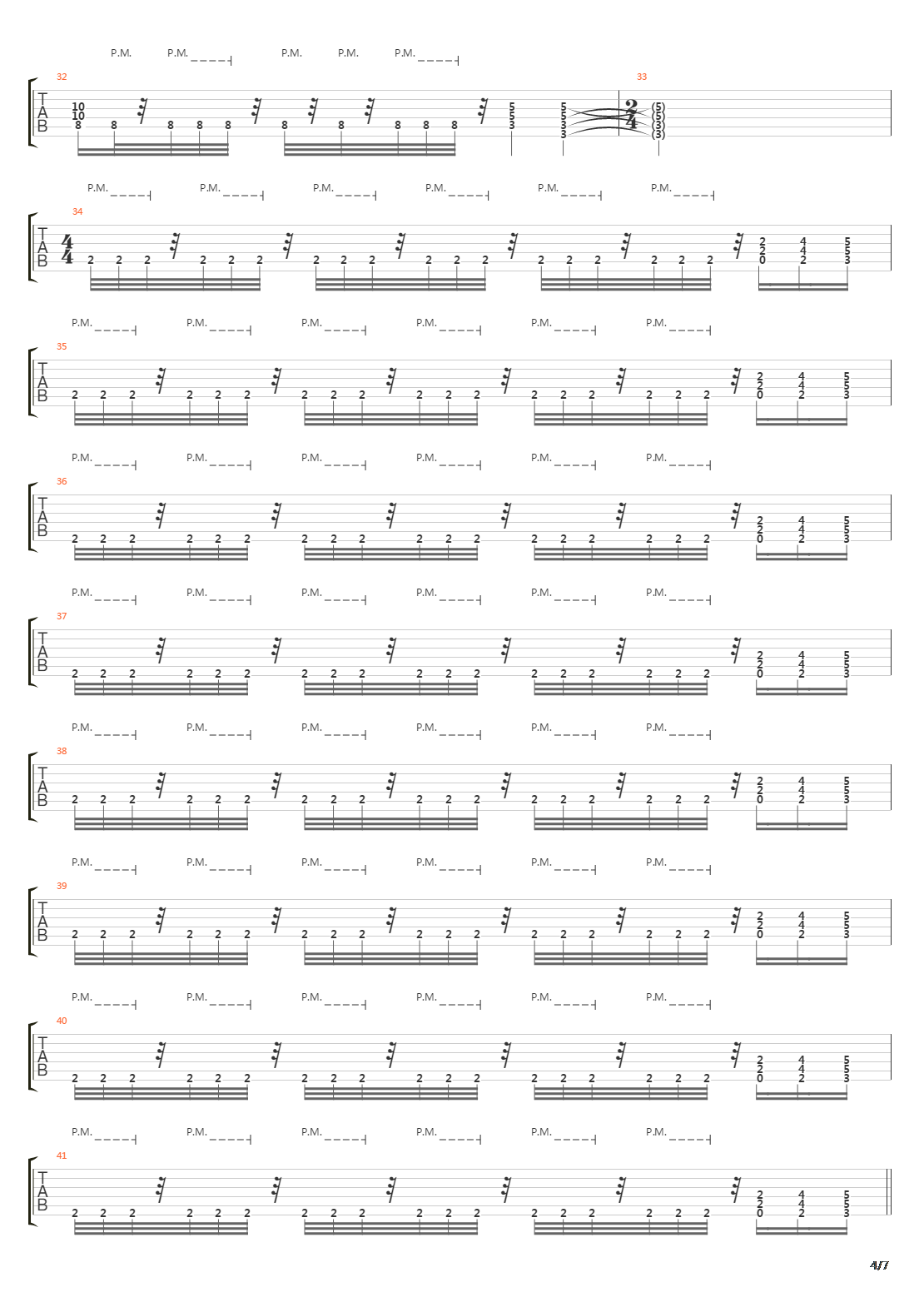 Vizier吉他谱