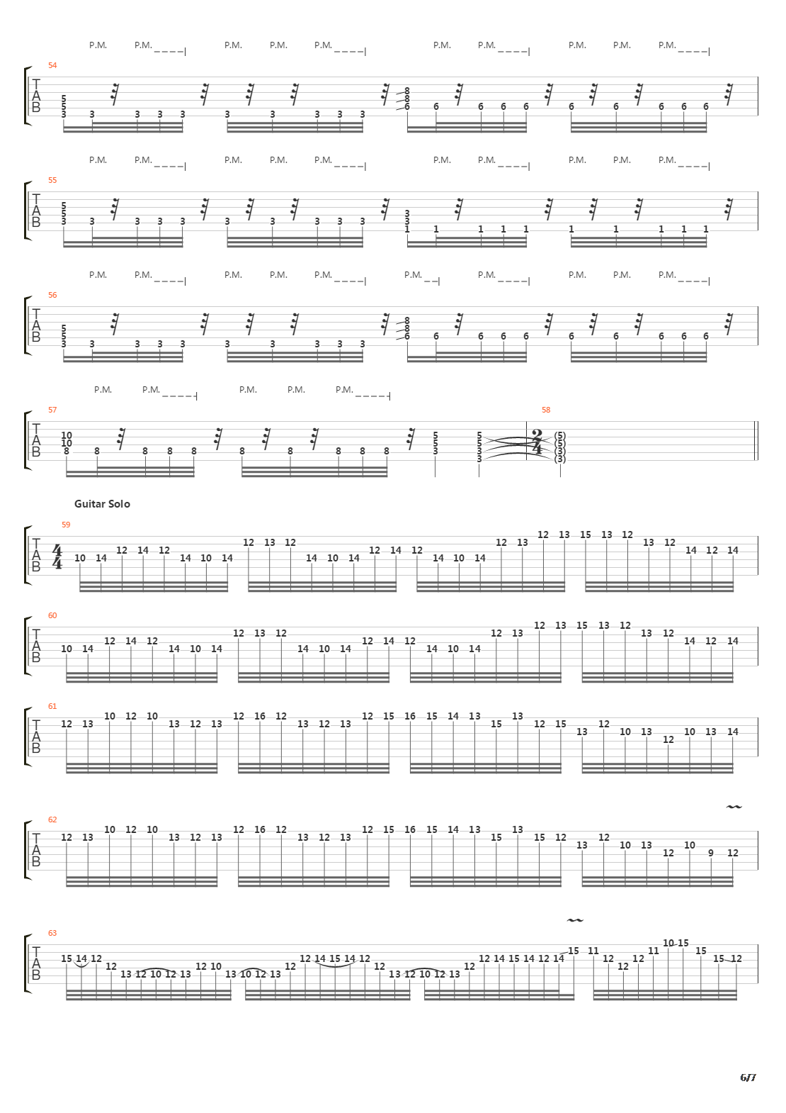 Vizier吉他谱