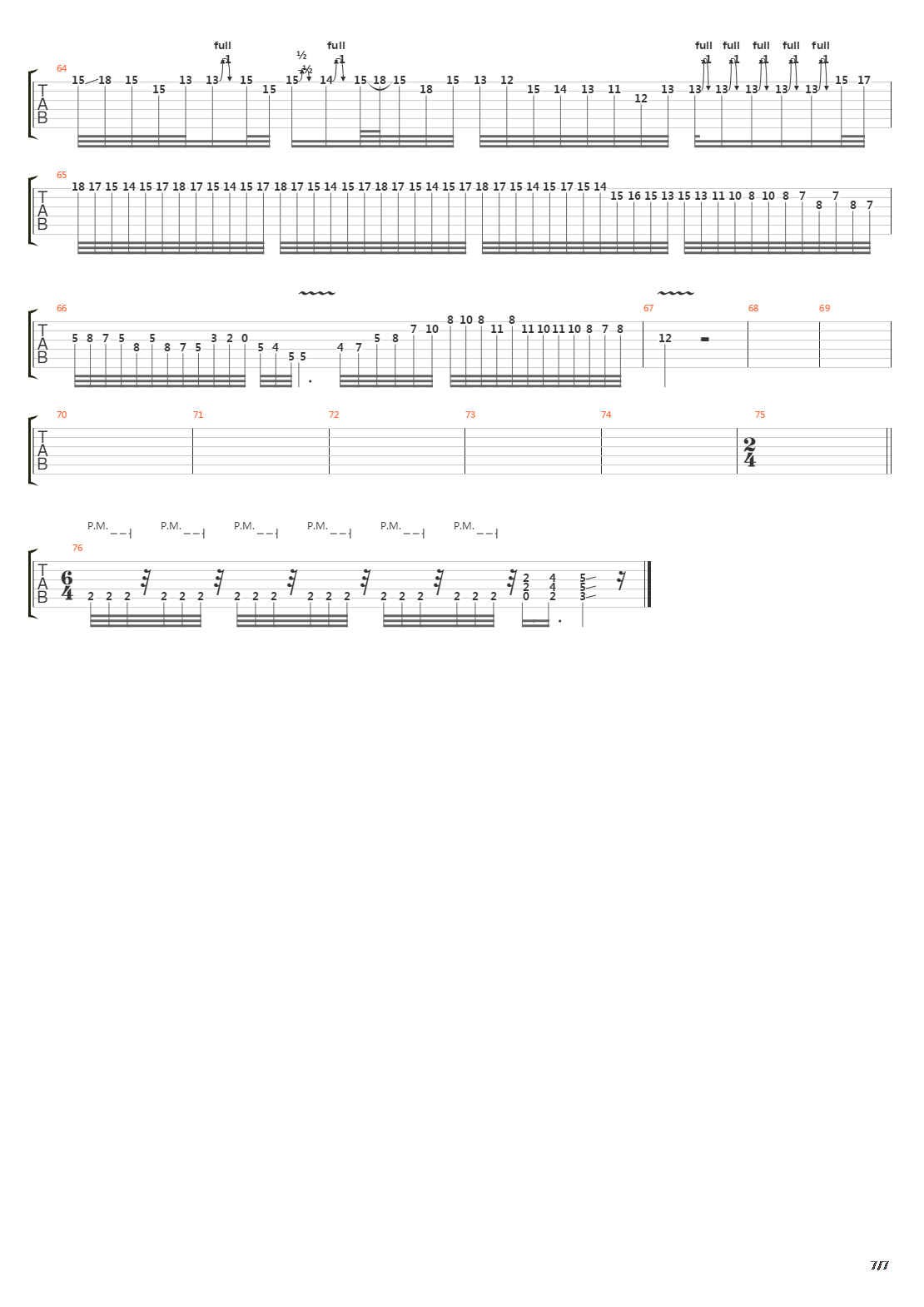 Vizier吉他谱