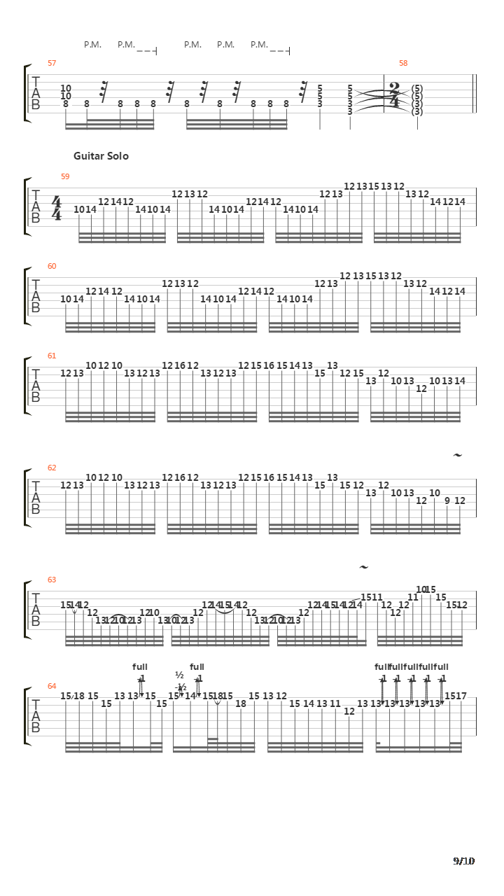 Vizier吉他谱