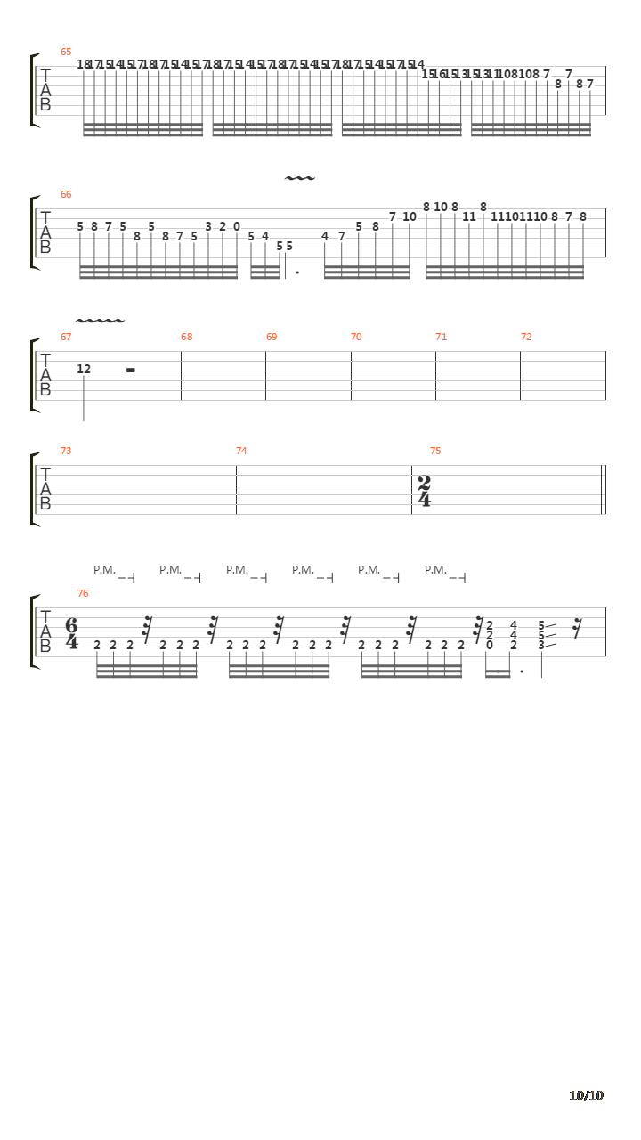 Vizier吉他谱