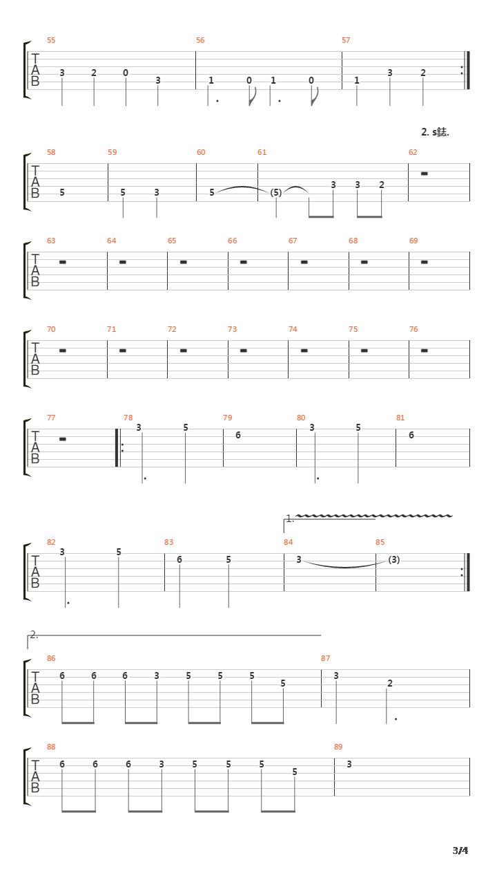 Elegia吉他谱
