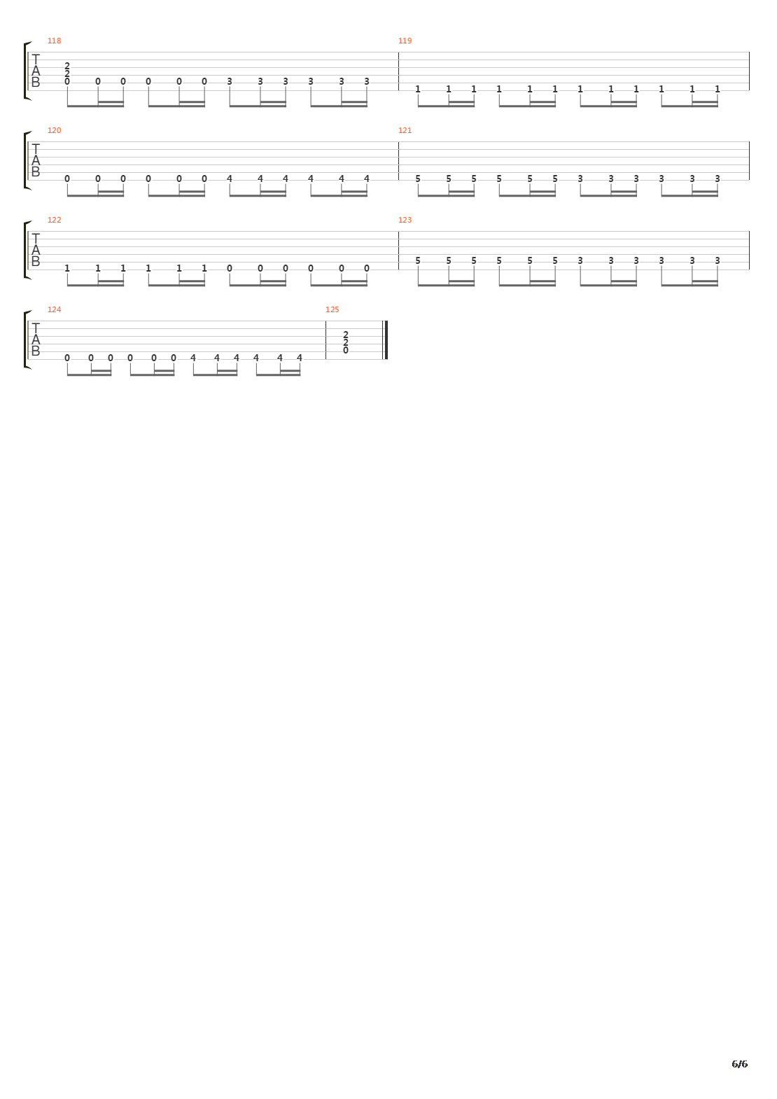 Soldiers Praer吉他谱