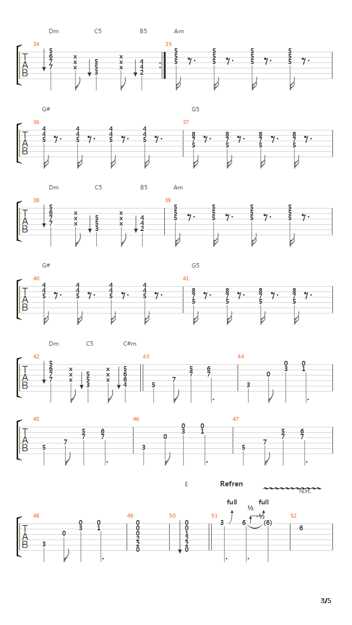 Slepa Sreca吉他谱