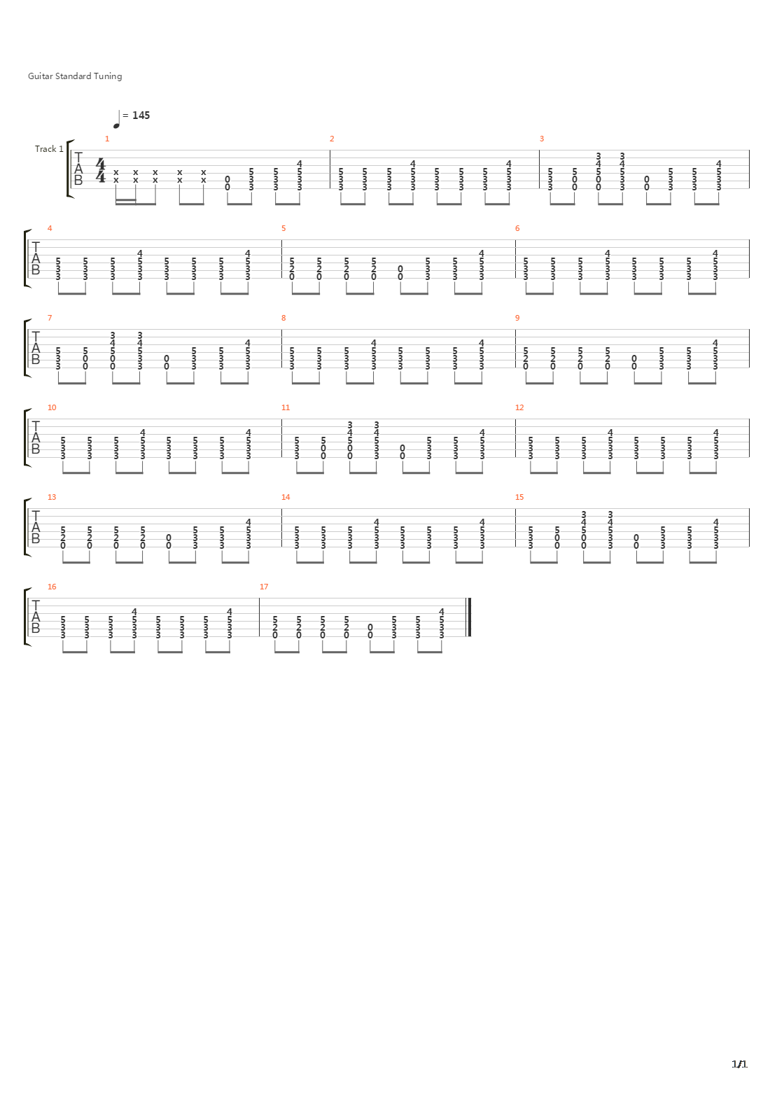 27吉他谱