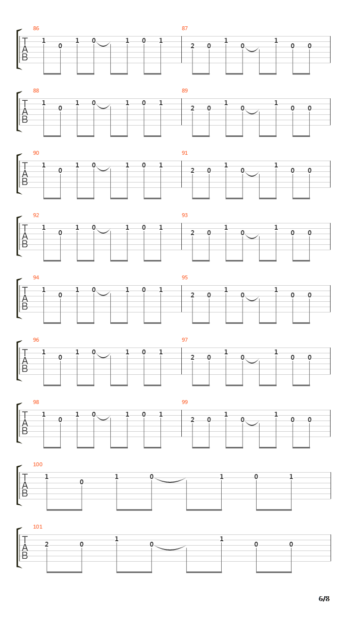 Learning To Fly吉他谱