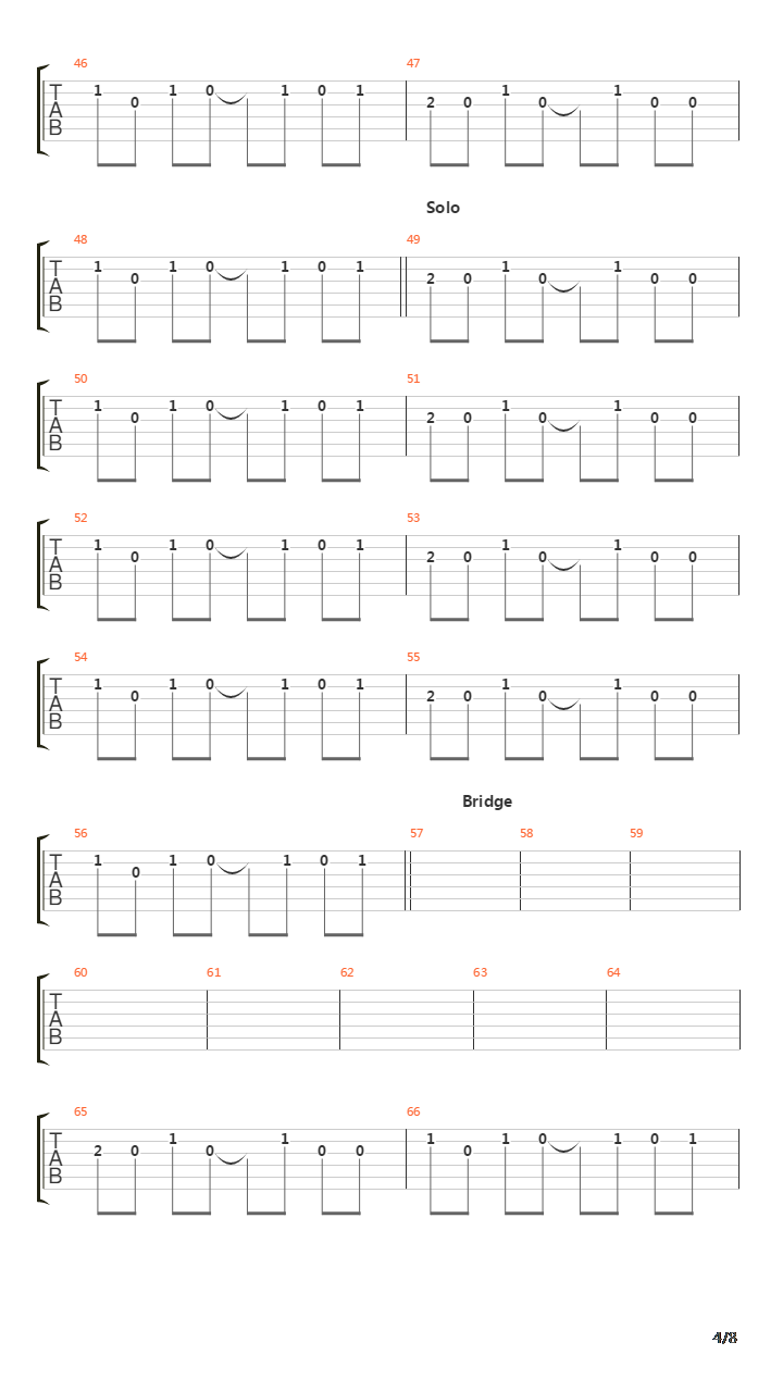 Learning To Fly吉他谱