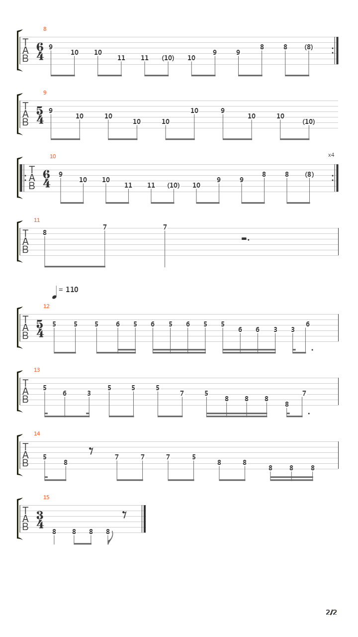 Song Of Victory吉他谱