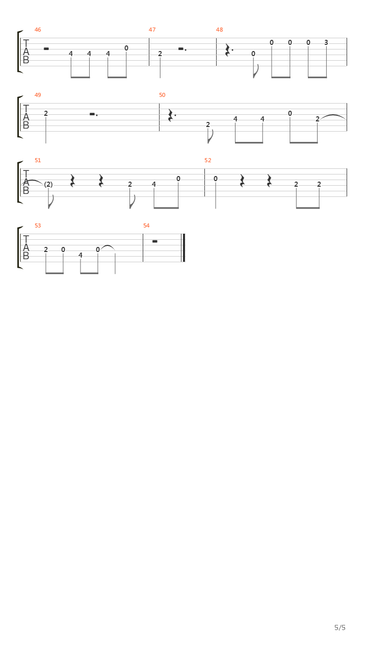Sommaren Aer Kort吉他谱