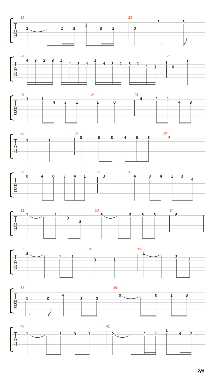 Adagio In Gm吉他谱