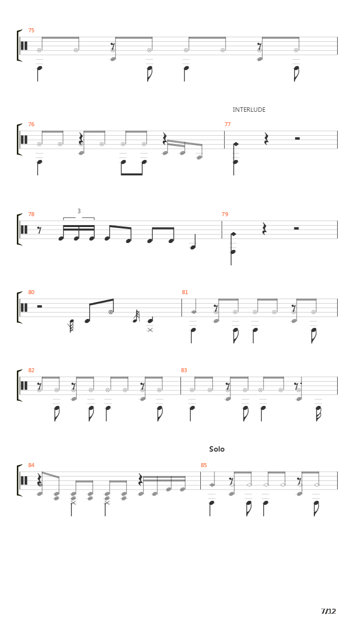 867-5309吉他谱