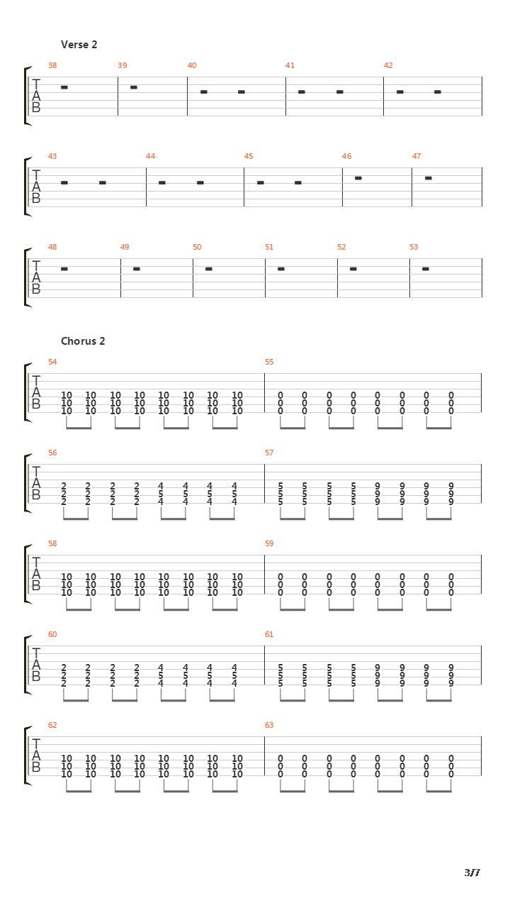 In The First Place吉他谱