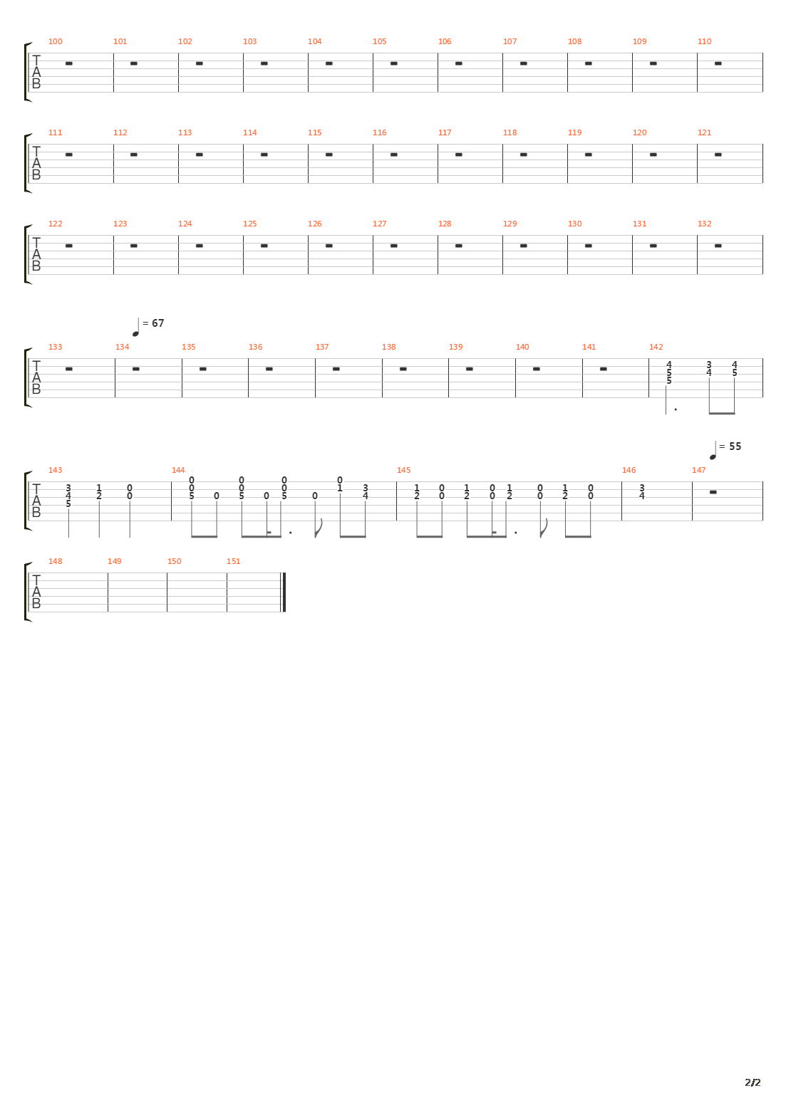 You吉他谱