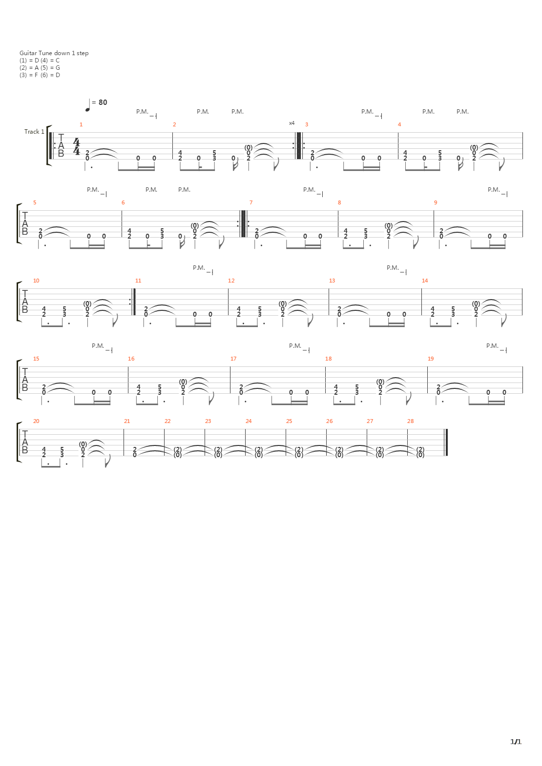 Epitaph吉他谱