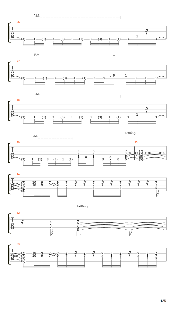 Gypsy Train吉他谱