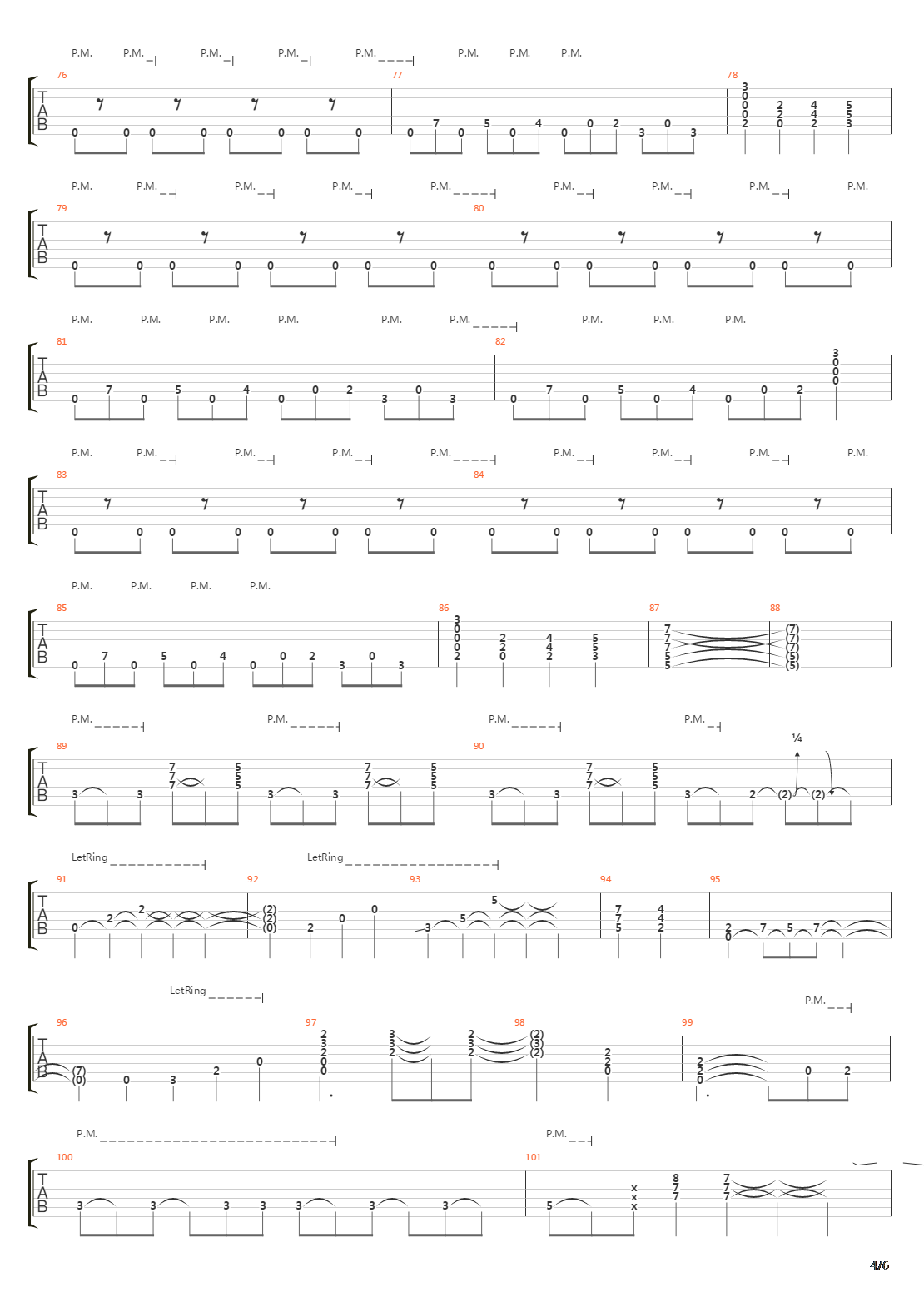 On The Run吉他谱