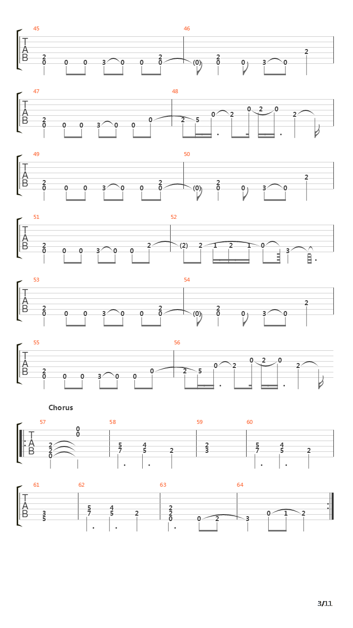 Vanishing Lessons吉他谱