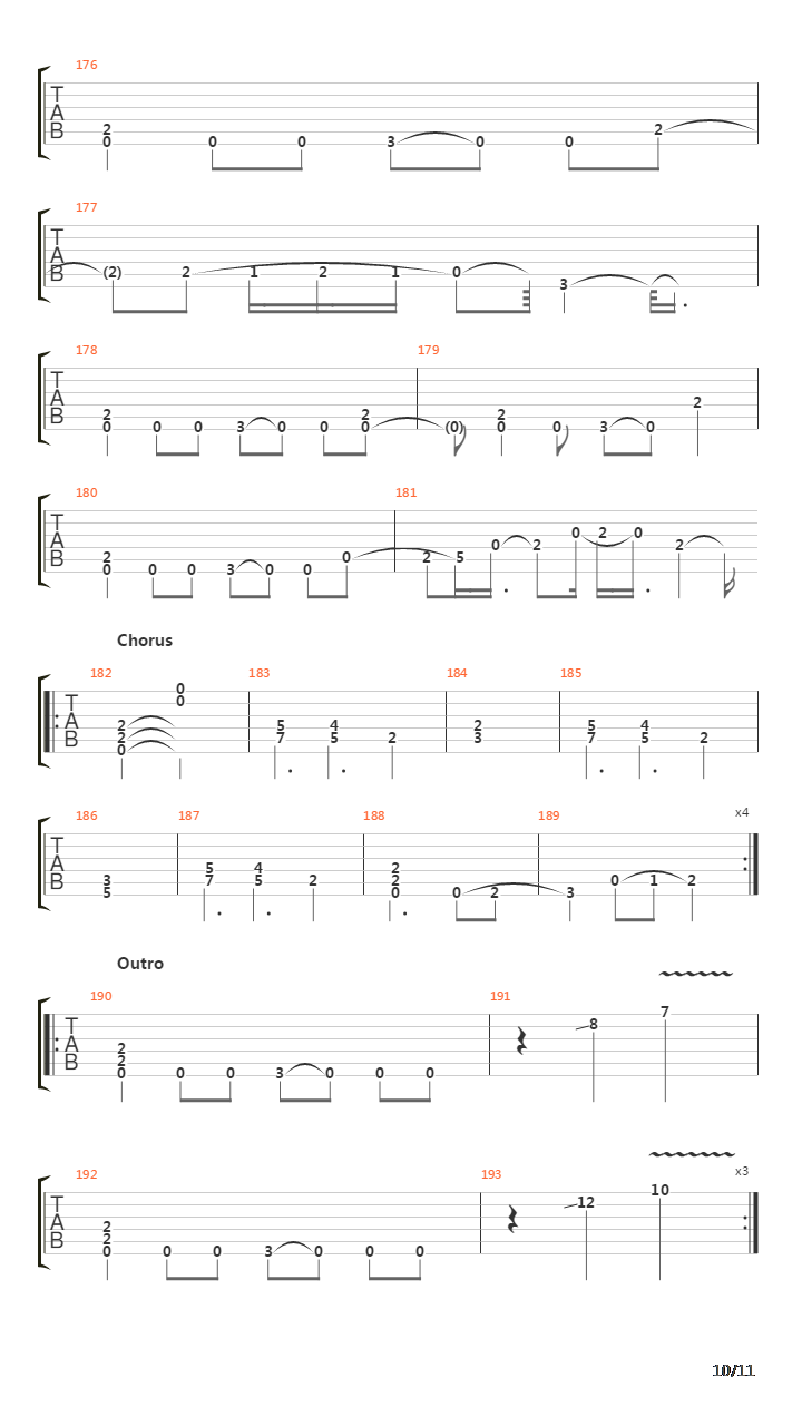 Vanishing Lessons吉他谱