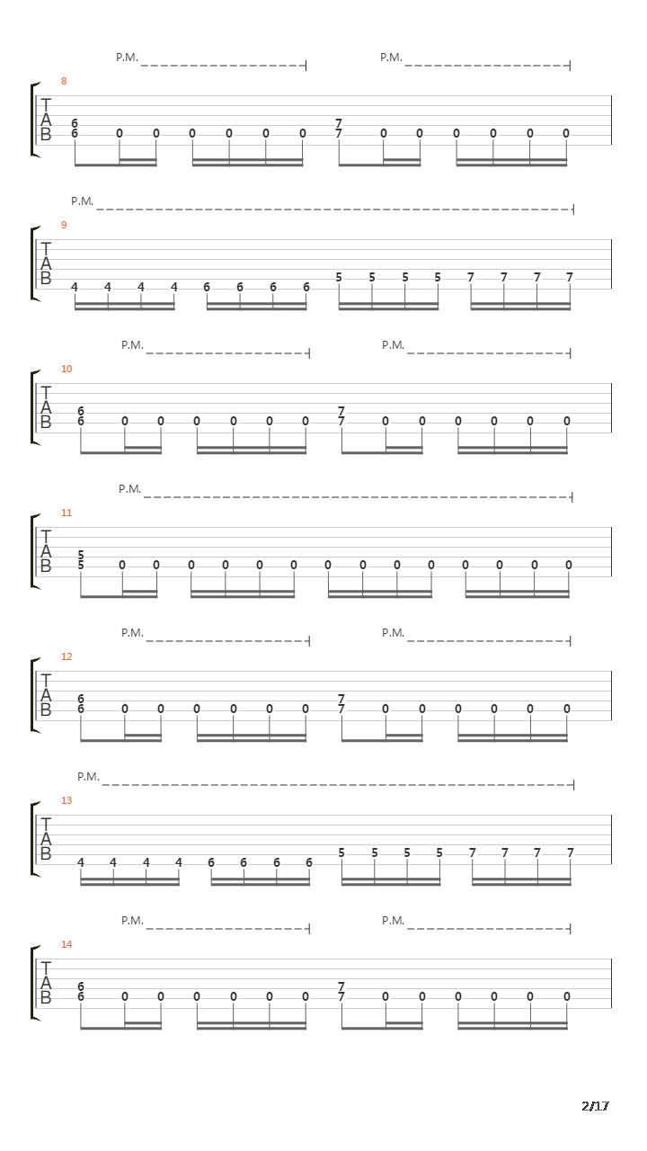 Burn吉他谱