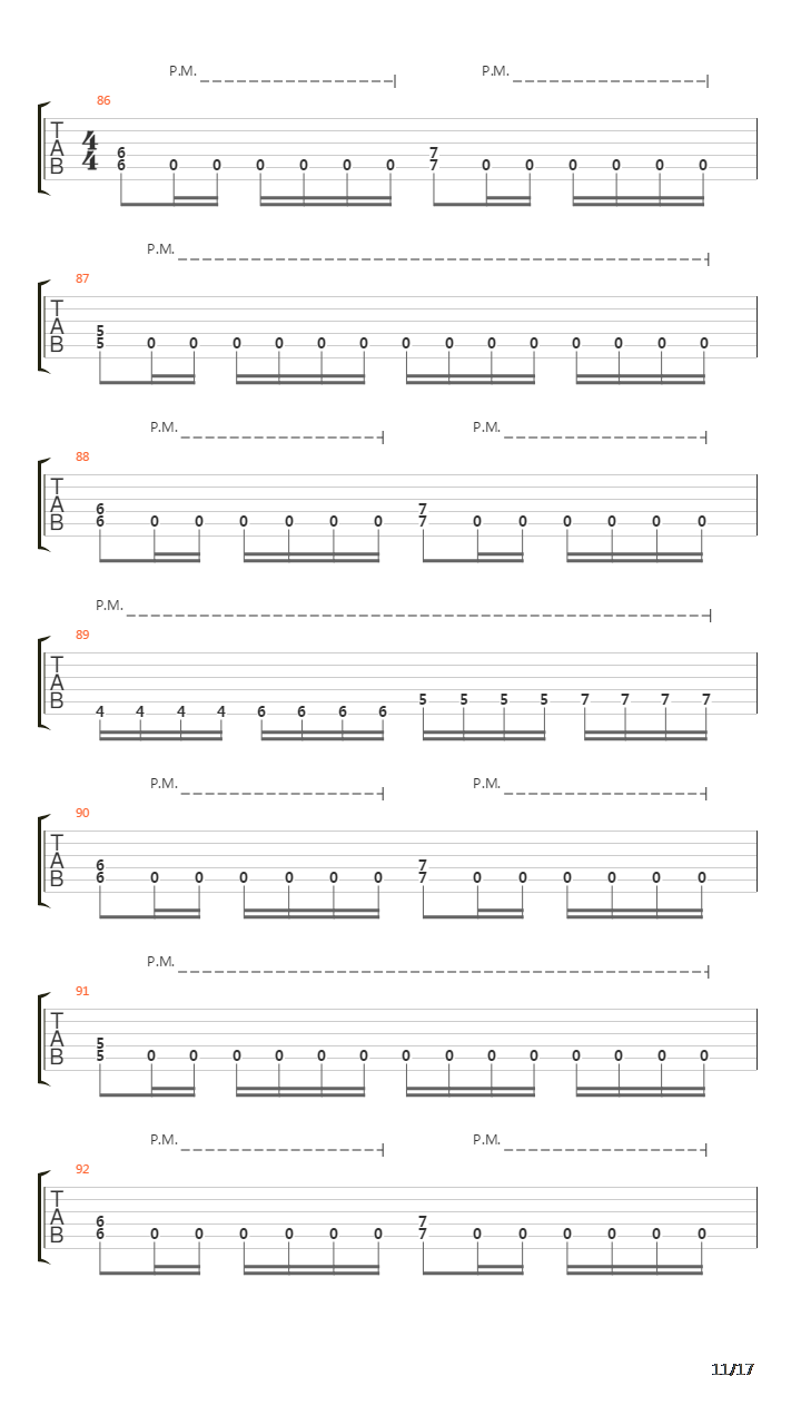 Burn吉他谱