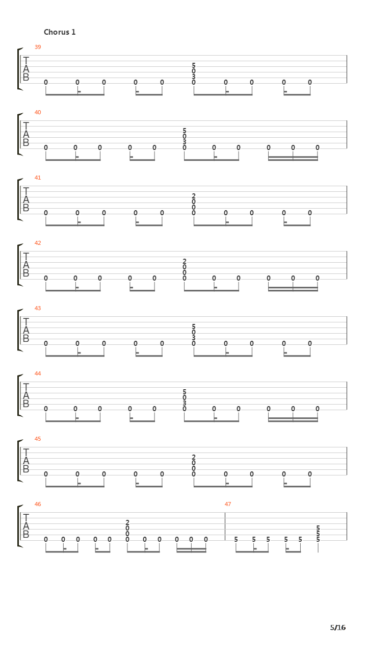 Without Walls吉他谱