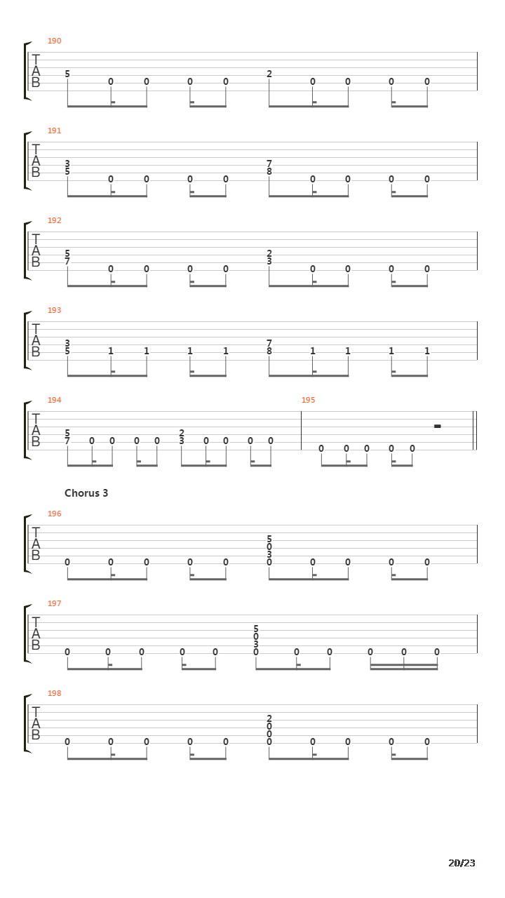 Without Walls吉他谱