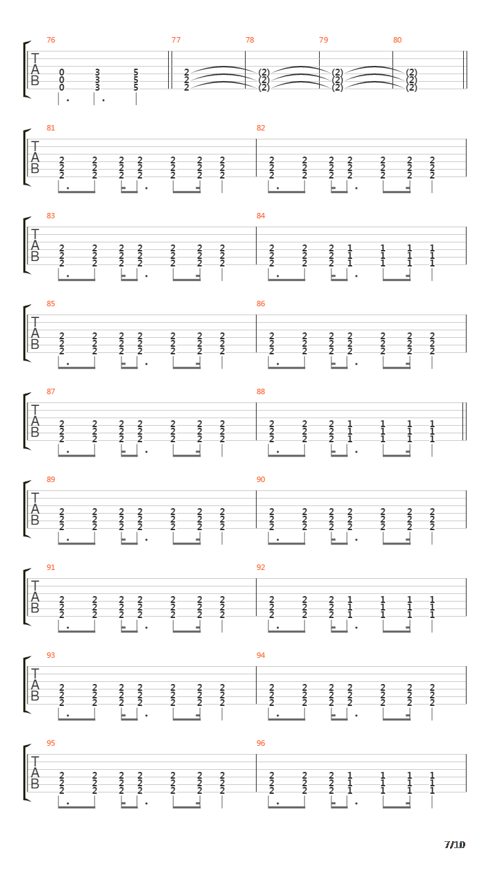Sneg吉他谱