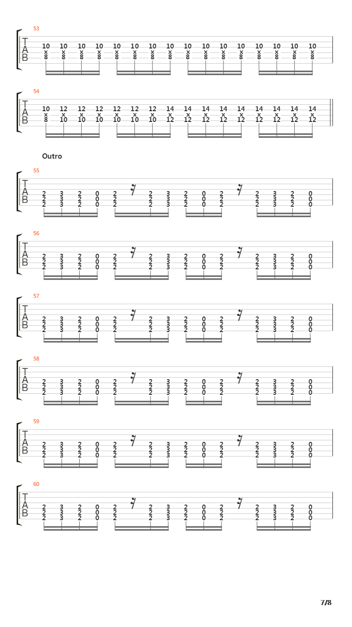 Zavtra吉他谱