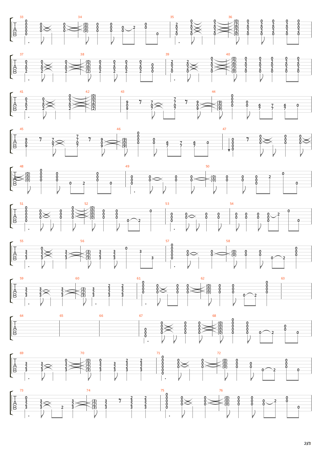 Ahead By A Century吉他谱