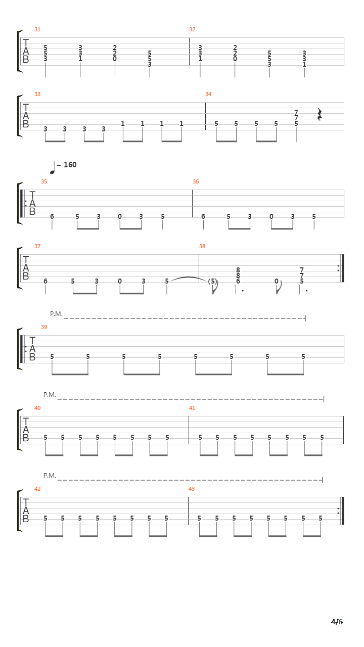 Another Way You Can Die吉他谱