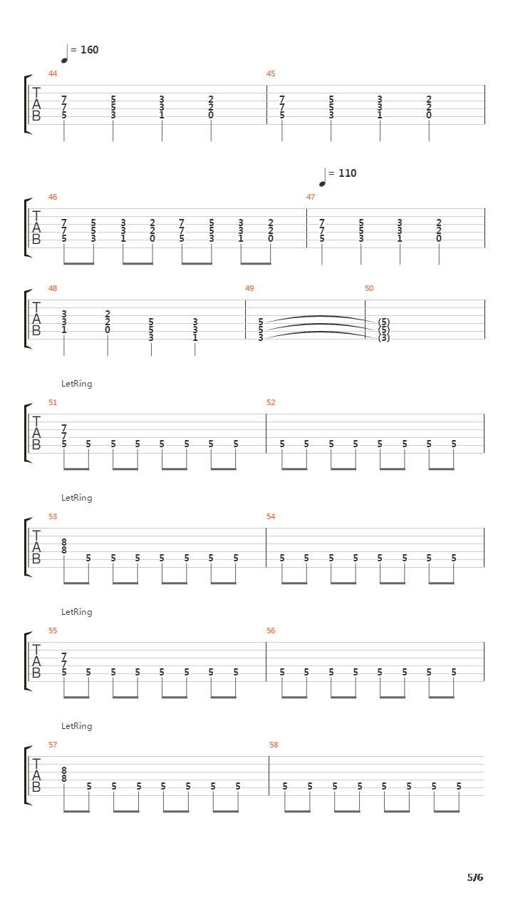 Another Way You Can Die吉他谱