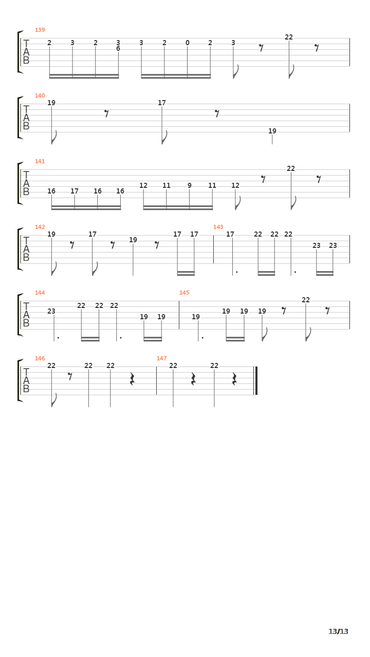 Figaro吉他谱