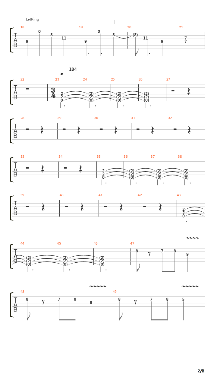 Sarajevo吉他谱