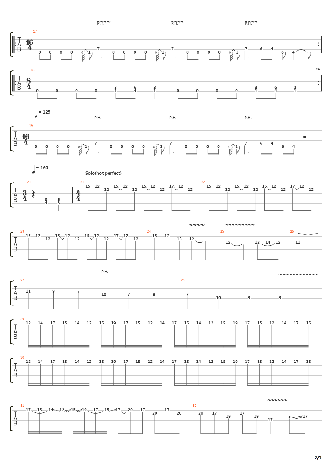 Mexico Barbaro吉他谱