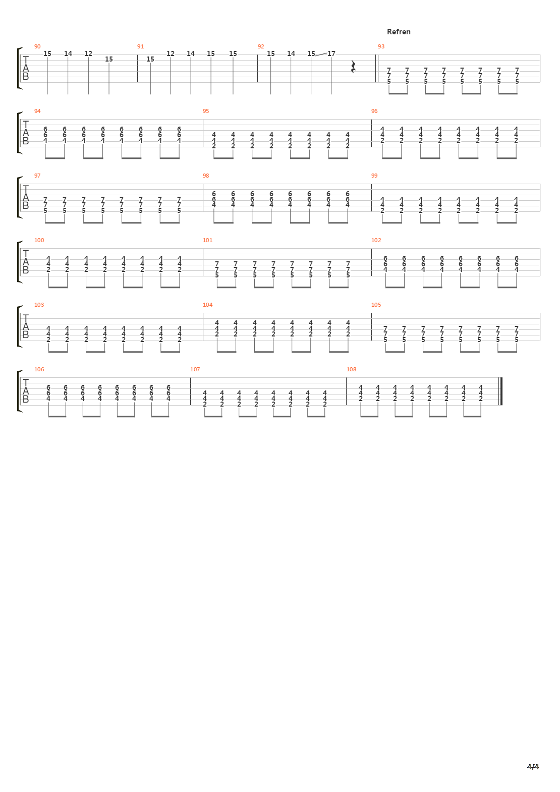 Modlitba Pro Partu吉他谱