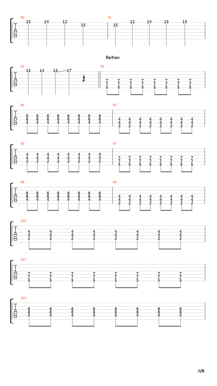 Modlitba Pro Partu吉他谱
