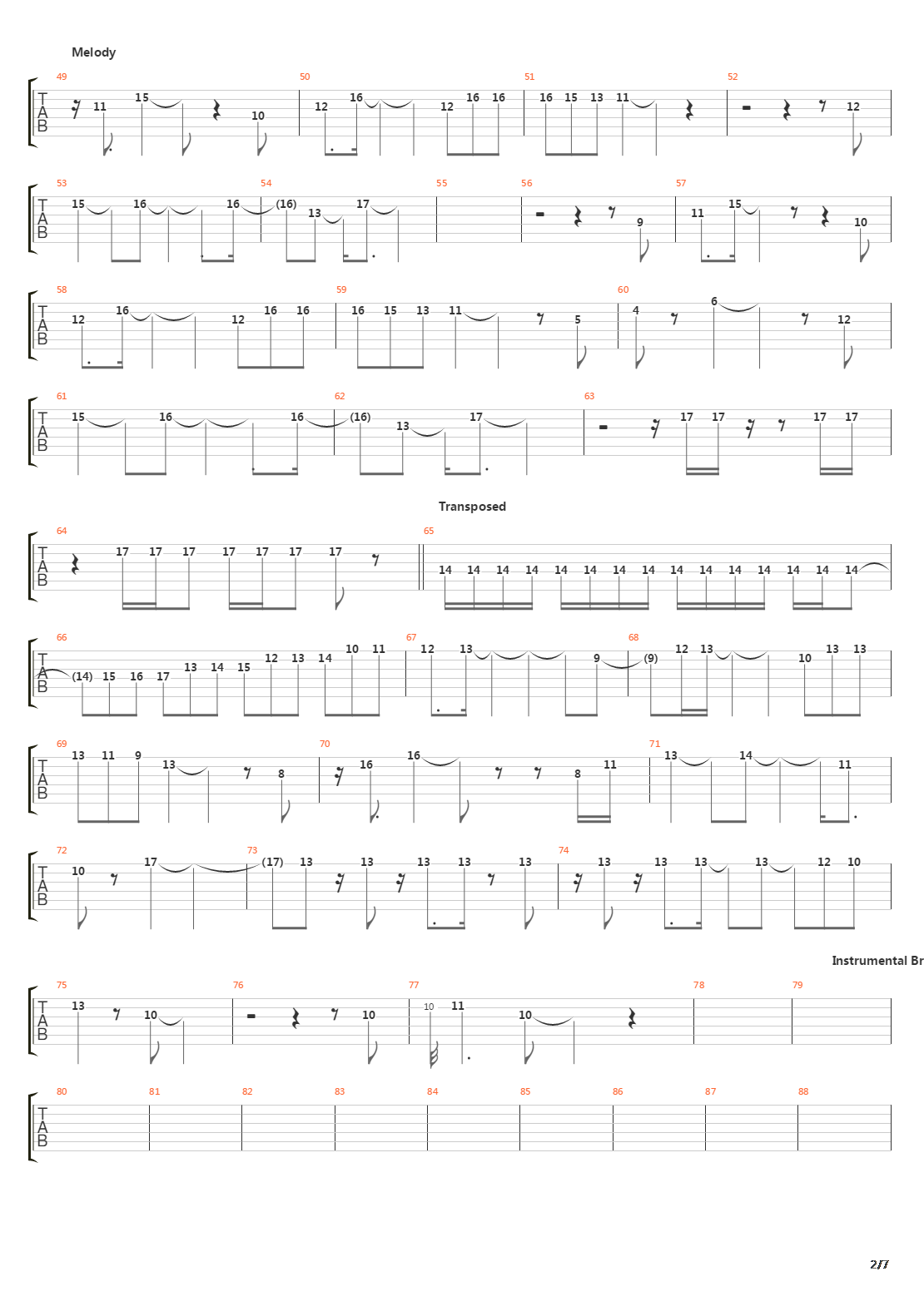 Signal Path吉他谱