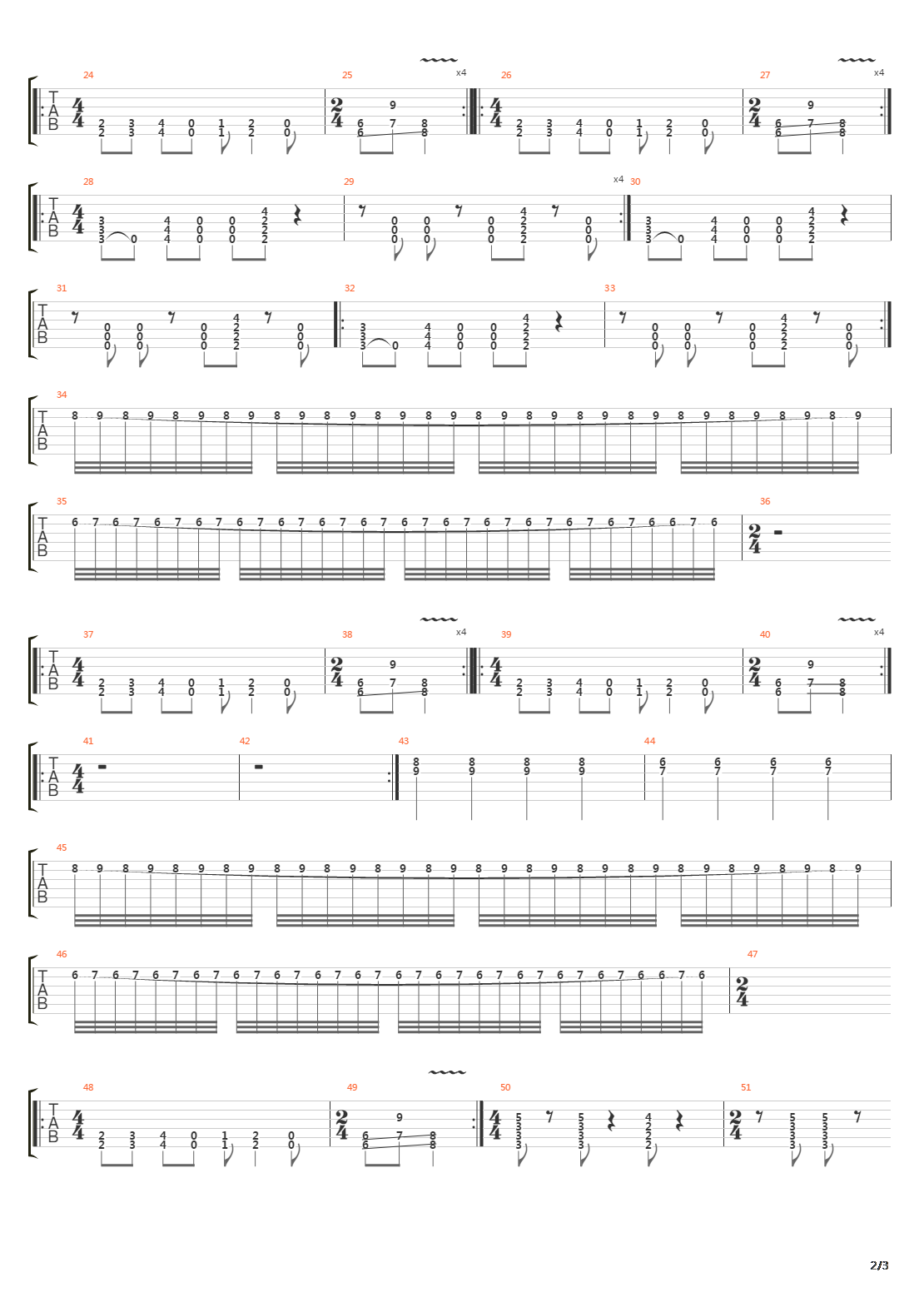 2 138 Net吉他谱