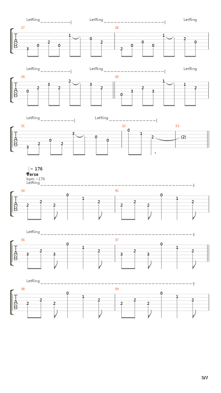 Lay It On The Line吉他谱