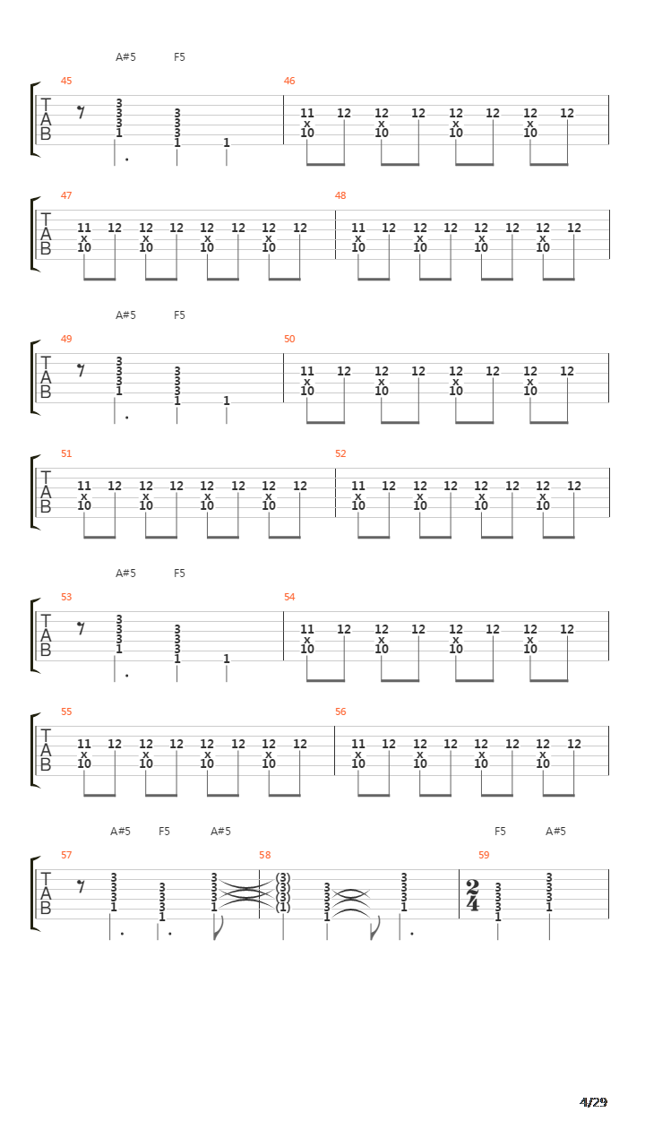 Rock N Roll Machine吉他谱