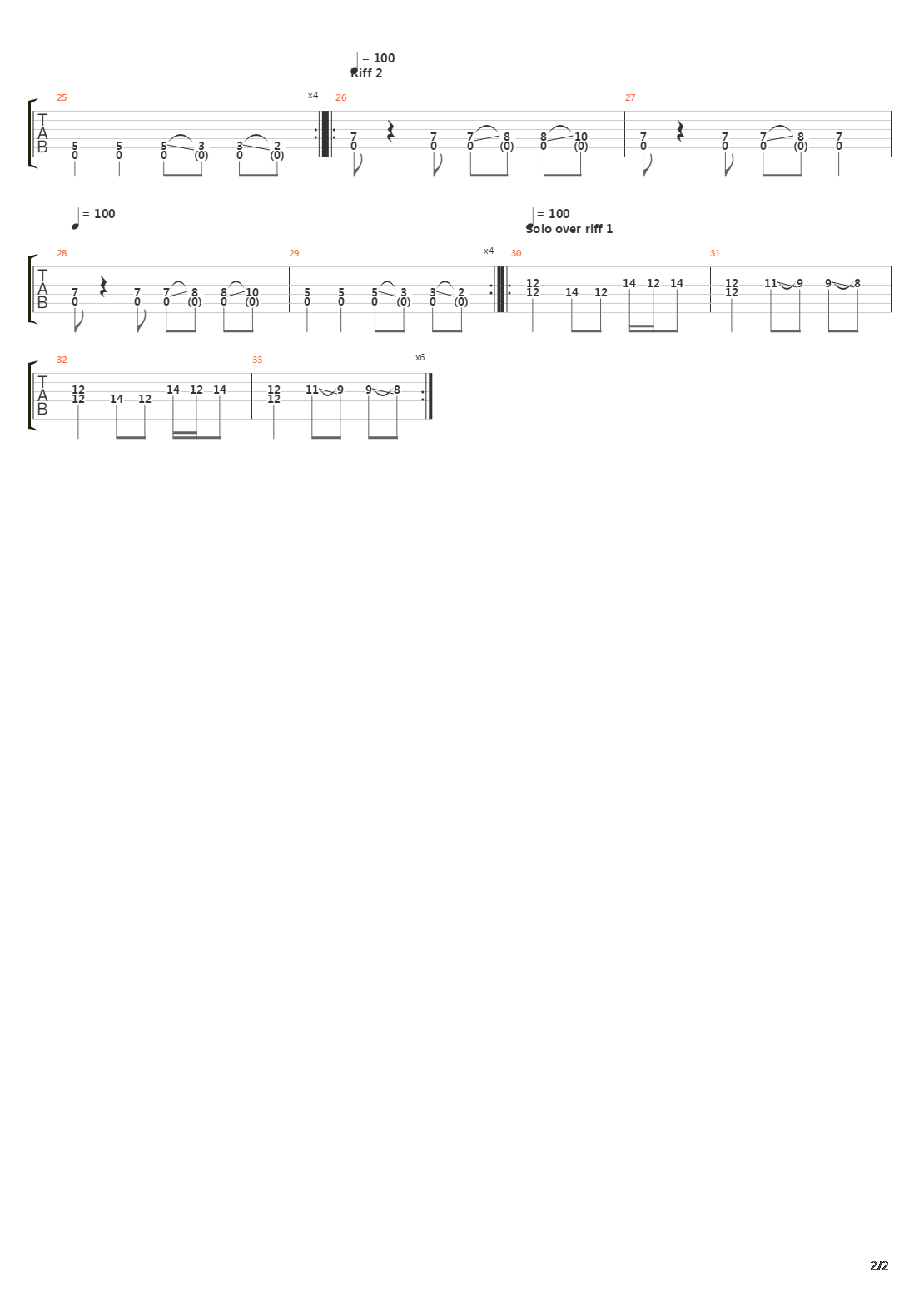 Poustevnik吉他谱