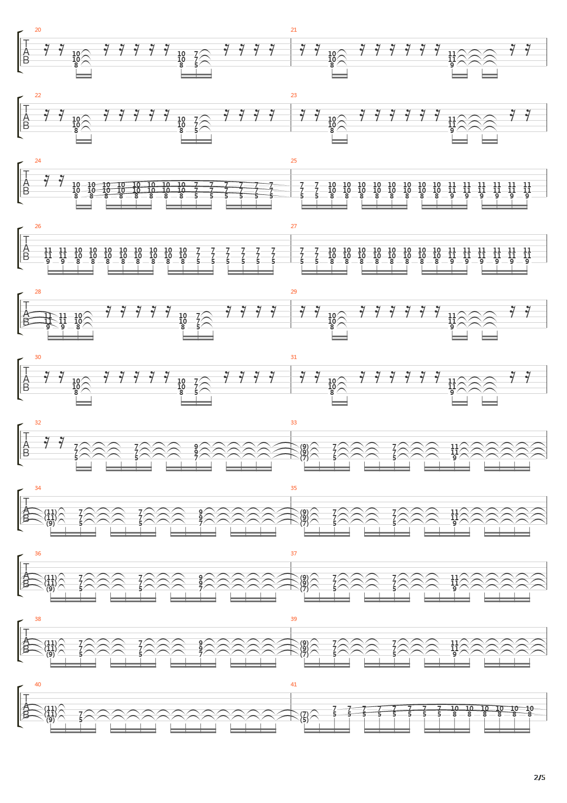 Ve Stinu Starych Dubu吉他谱