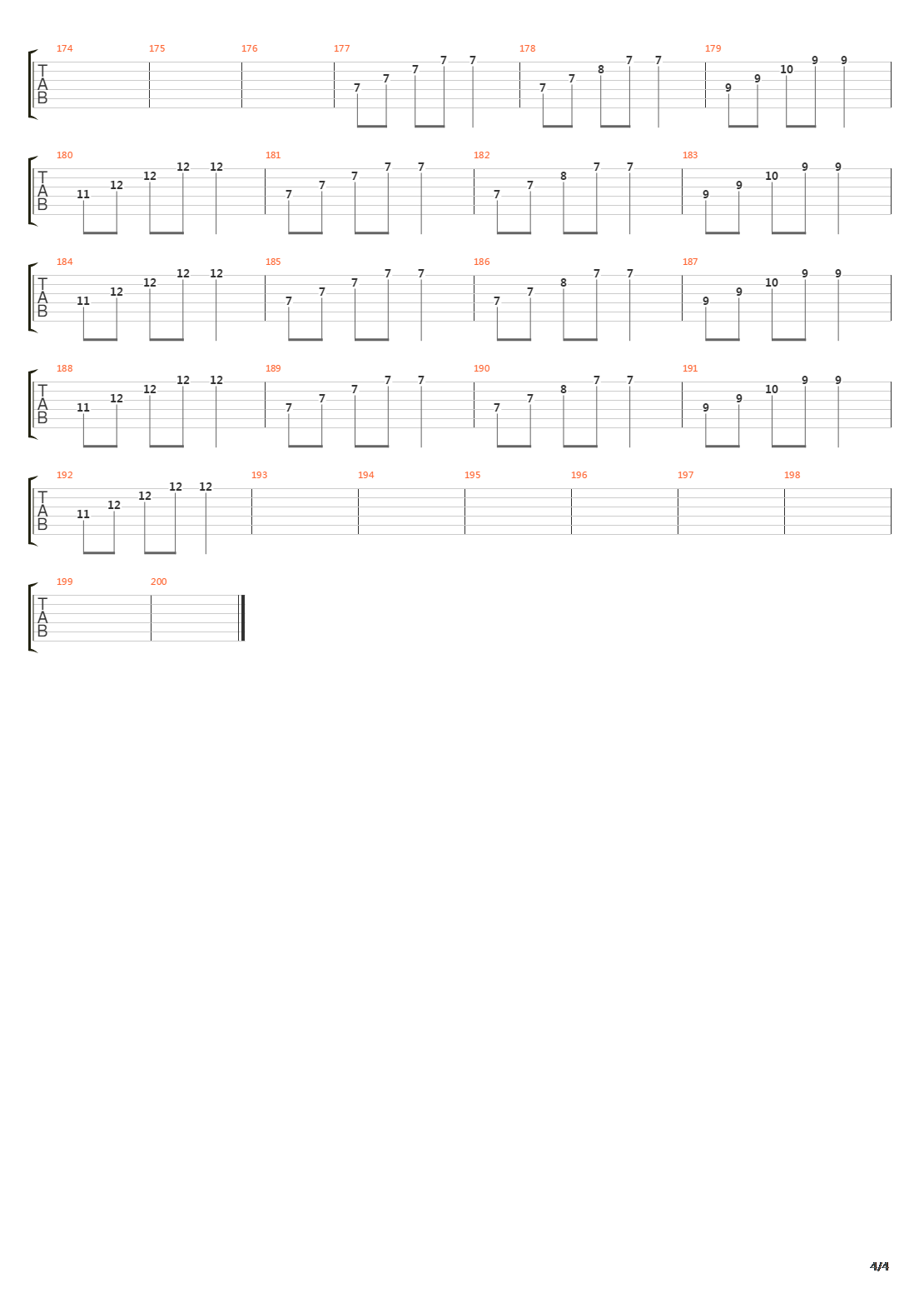 Serre Moi吉他谱